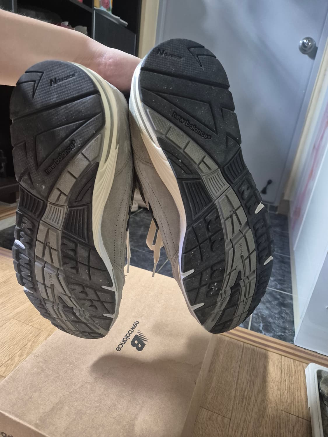 뉴발란스 x JJJ자운드 991 메이드 인 UK 그레이 상품이미지5