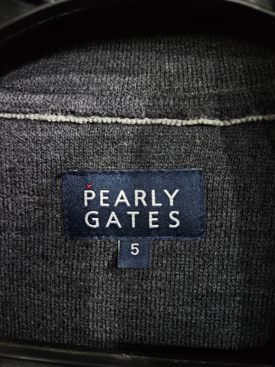 파리게이츠 그레이컬러 남성 슬림핏 100 골프 빈티지 골프자켓  상품이미지3