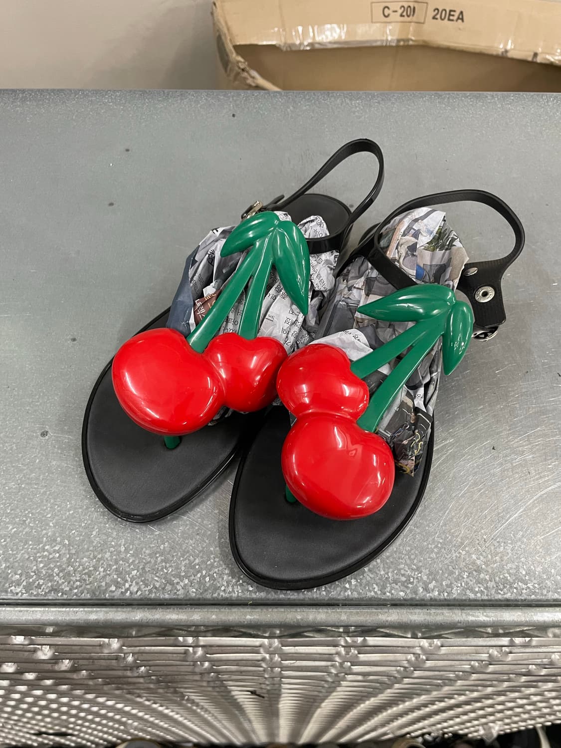 멜리사 체리 젤리슈즈 us8 상품이미지2