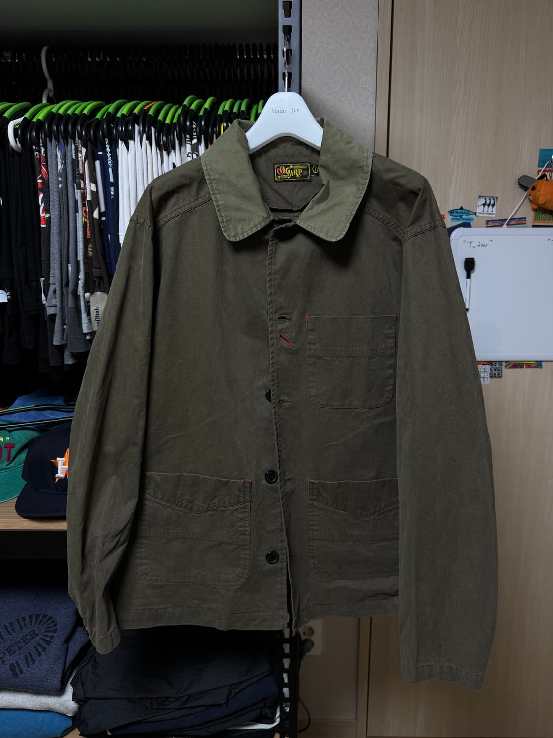 [1] 오가프 선피치 프렌치 자켓 카키 상품이미지2