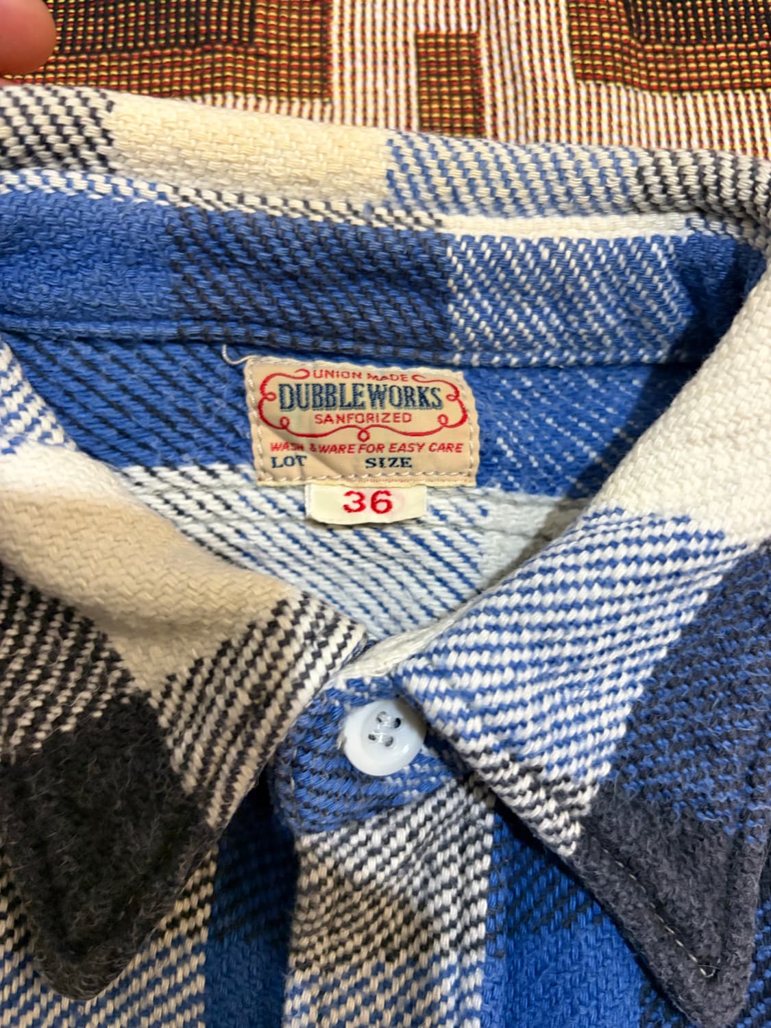 S) 웨어하우스 더블웍스 워크셔츠 상품이미지7