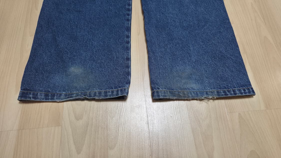 엑스트라오디너리 DOUBLE KNEE DENIM INDIGO 상품이미지4