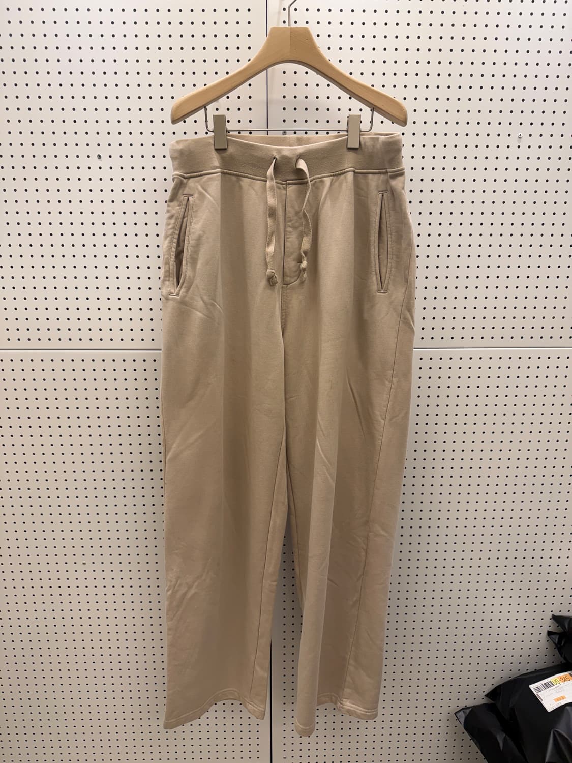 나이키 스우시 스웻 와이드 팬츠 베이지 U847 상품이미지3