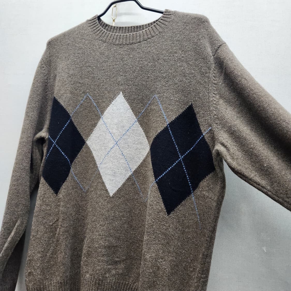 유니클로 아가일패턴 니트 XXL(XL) 상품이미지2