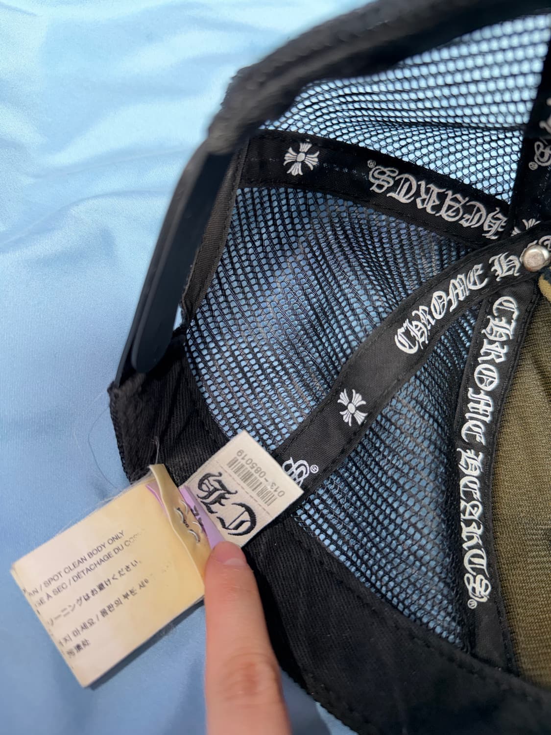 크롬하츠 CH 할리우드 트러커햇 블랙 상품이미지9