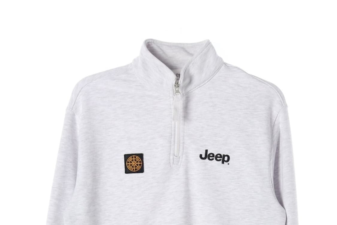 Jeep 반집업 맨투맨 S 상품이미지3