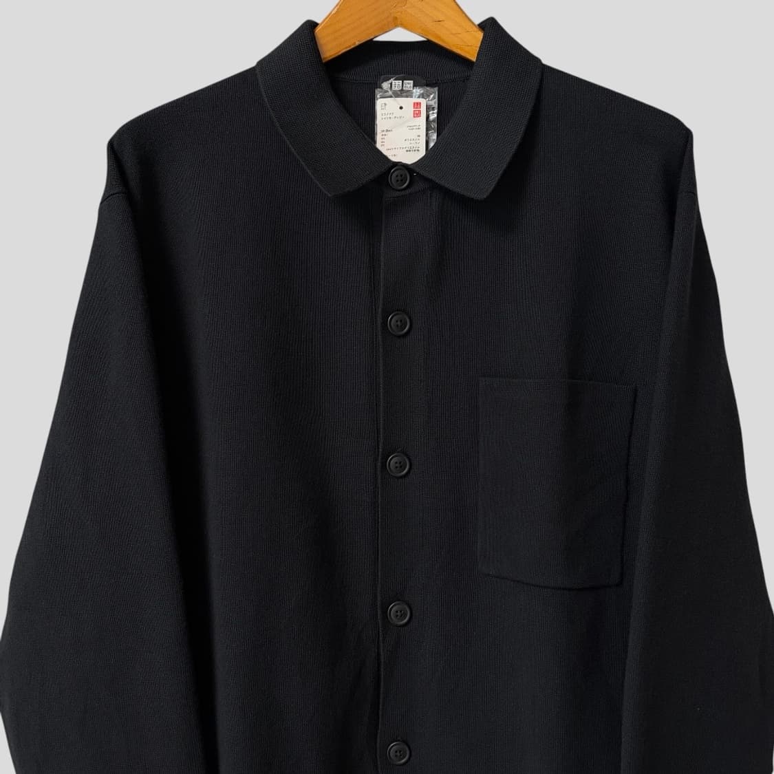 (XL)유니클로 밀라노 립 셔츠 가디건 상품이미지2