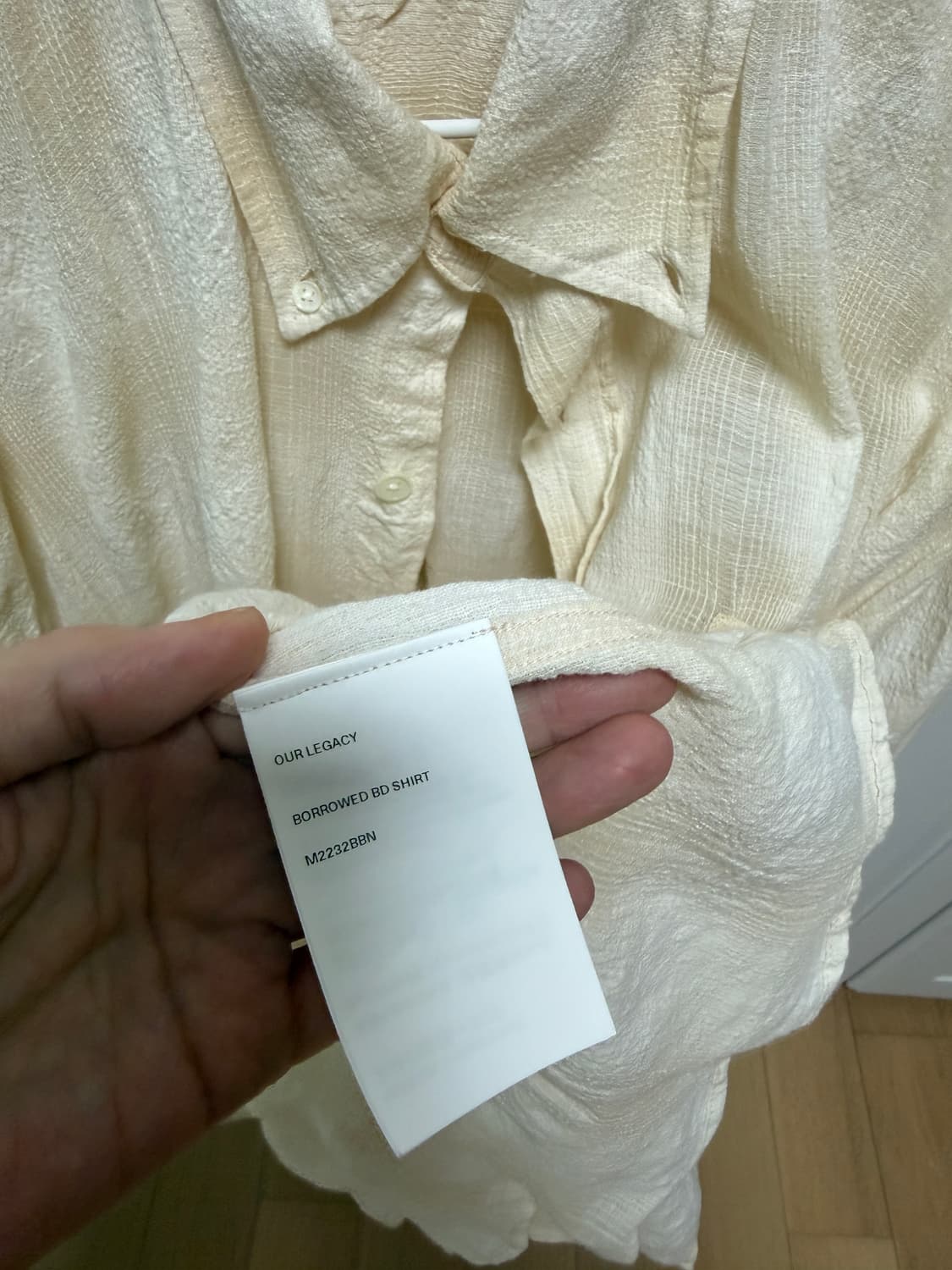 아워레가시 셔츠 50사이즈 상품이미지3