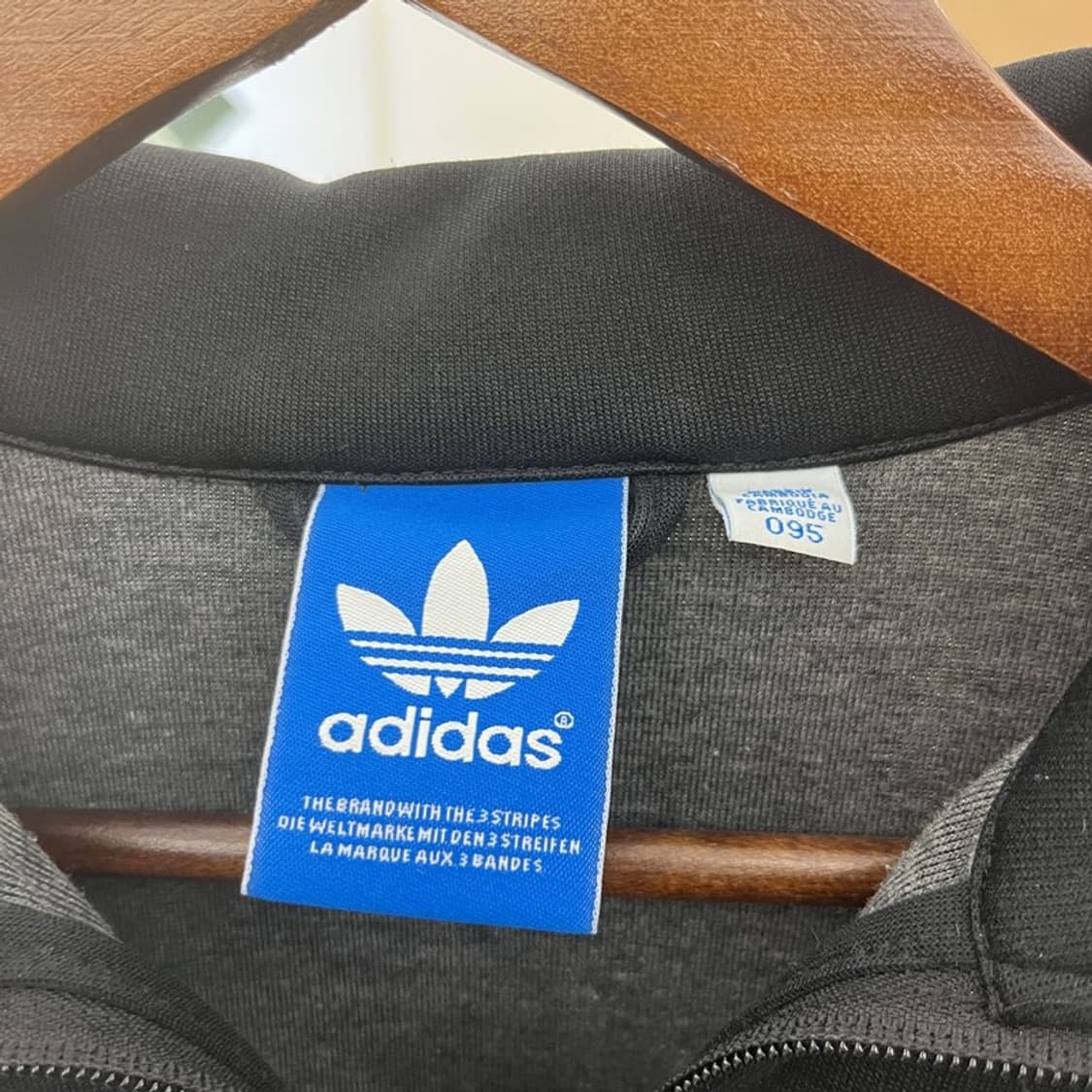 아디다스 캐주얼 스포티 슬림핏 유로파 져지 집업 95 C09862 상품이미지5