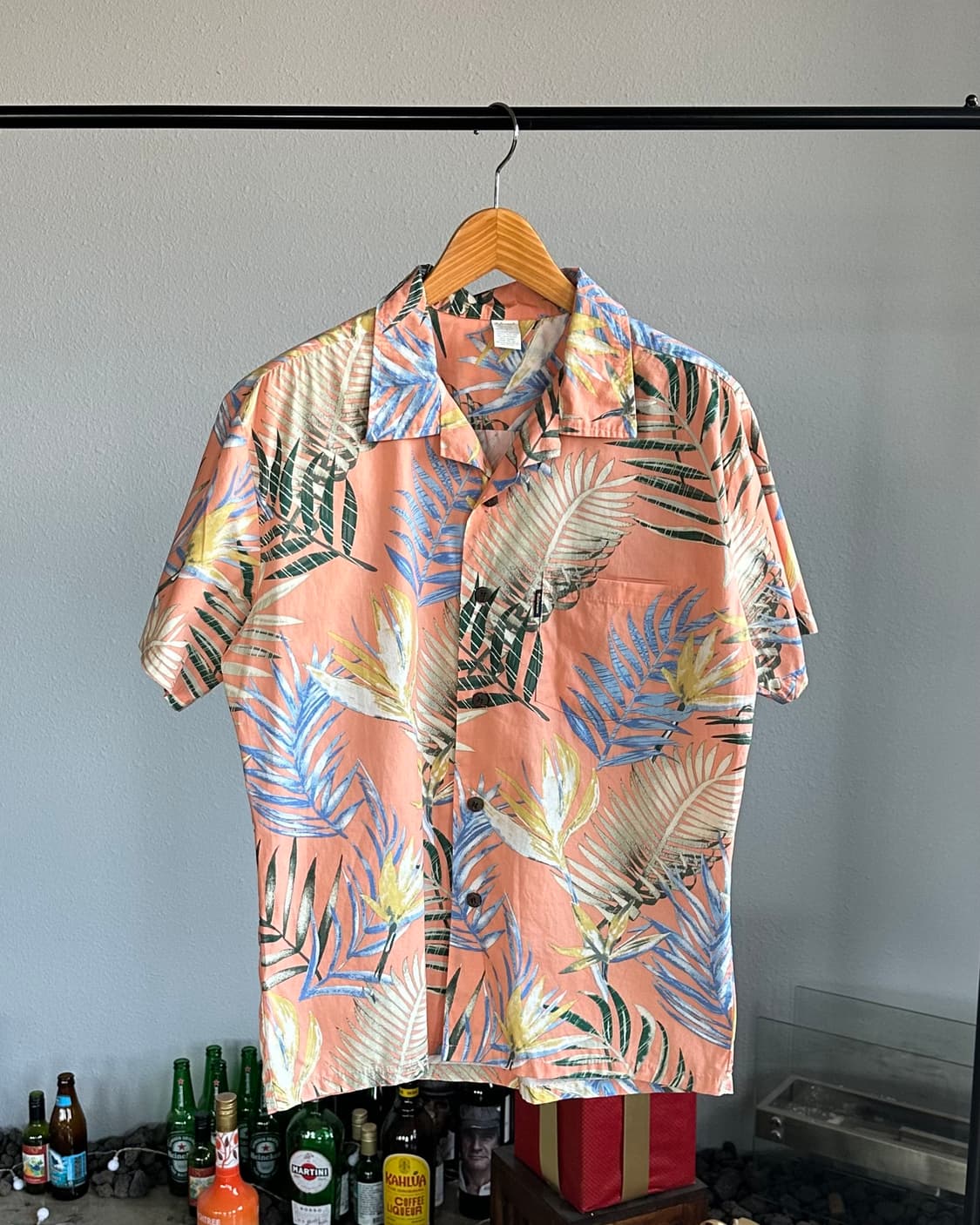 [L]palmwave 팜웨이브 하와이안 셔츠 상품이미지1