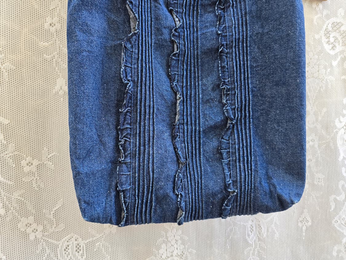 핑크하우스 데님 토드백 상품이미지3