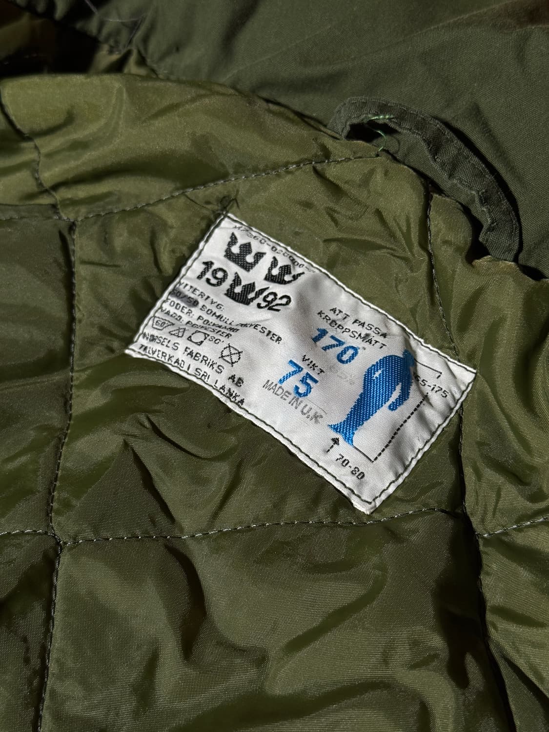 스웨덴군 M90 콜드웨더 파카 상품이미지8