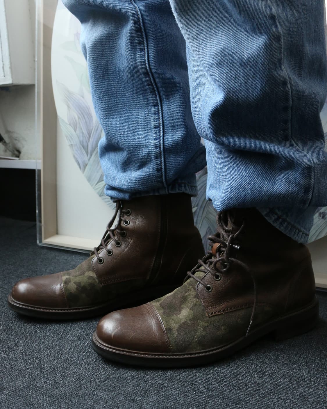 알프레도 바니스터 레이스업 부츠 상품이미지3