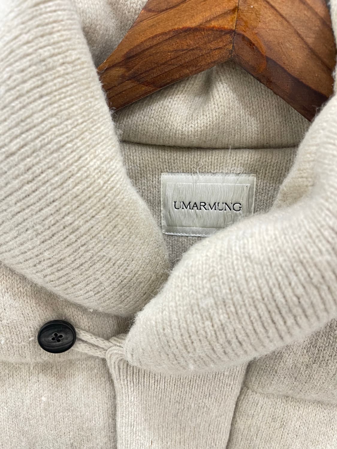 우마뭉 니트울100% 패딩 남자 M (100-105) 상품이미지3