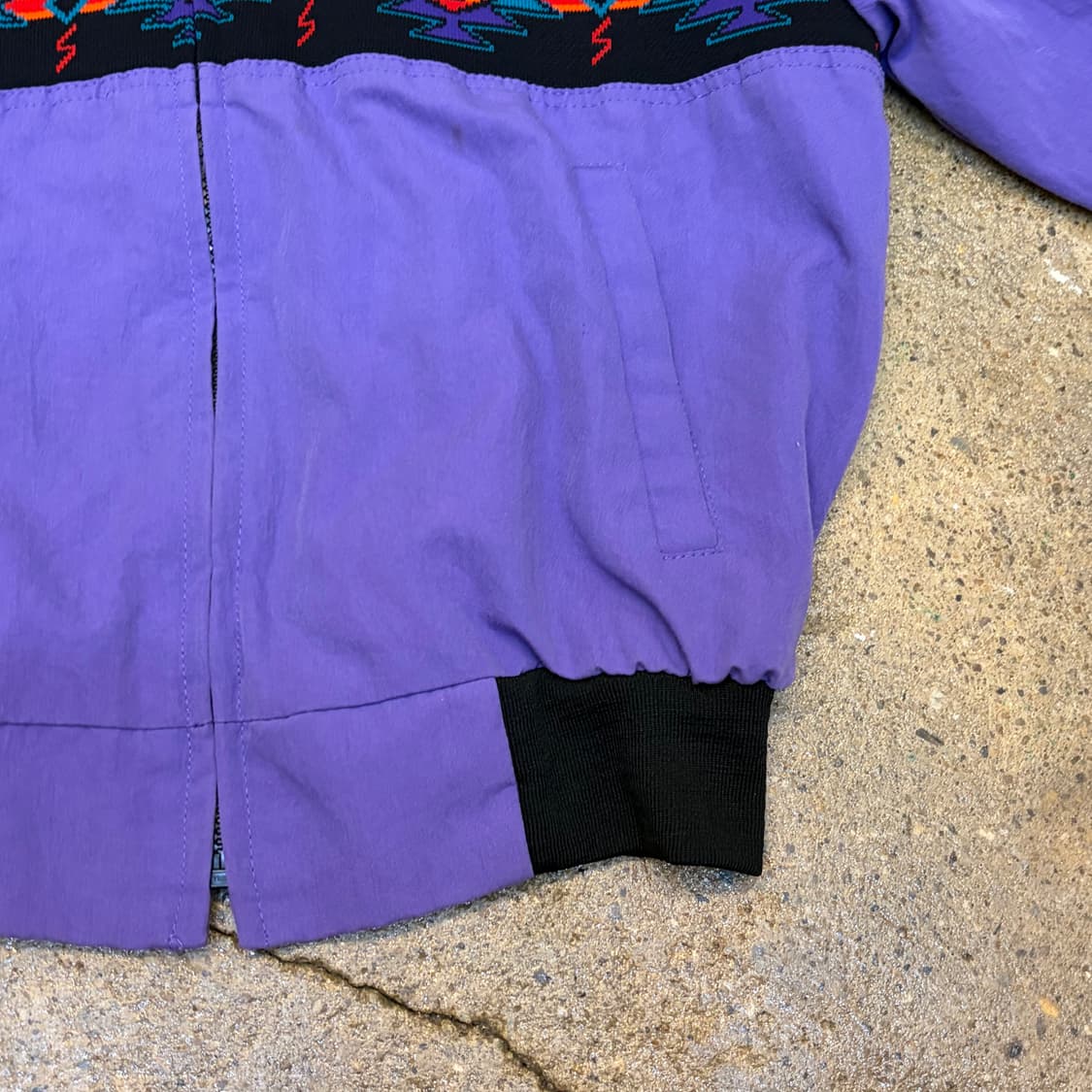 90s Made in USA 빈티지 카우보이 자켓 블루종 항공점퍼 상품이미지5