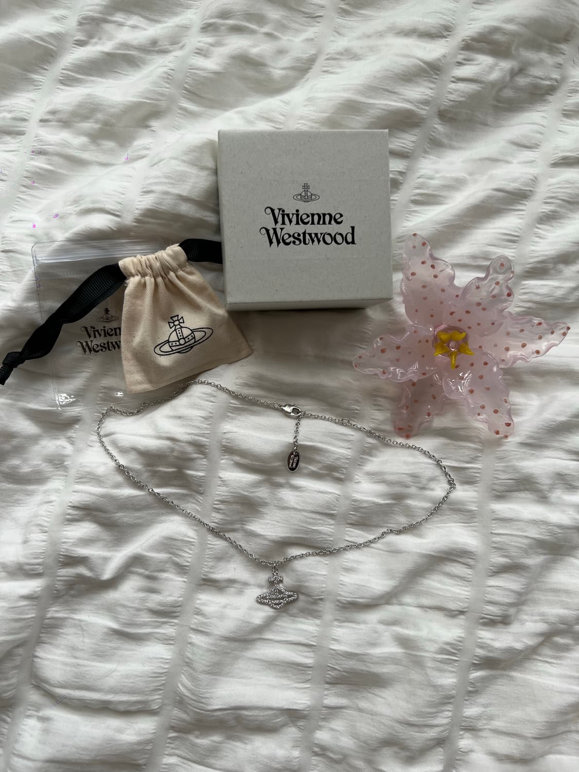 비비안웨스트우드 칼리오페 네크리스 실버 상품이미지3