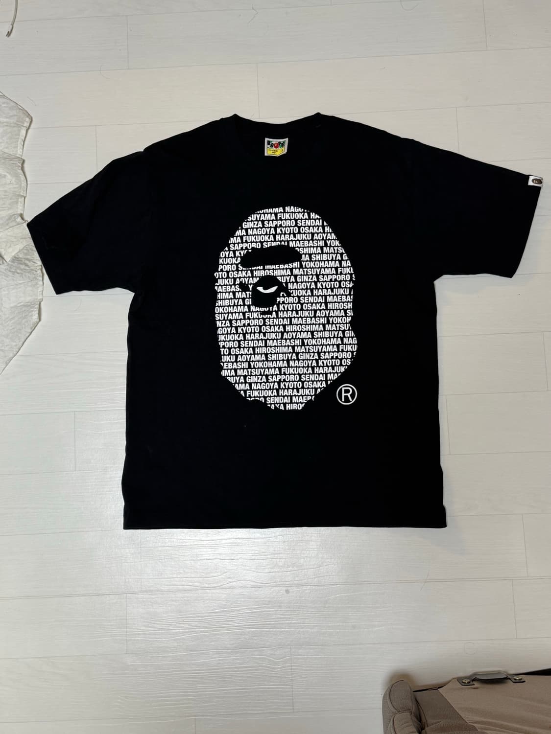 베이프 재팬 에이프 헤드 반팔 상품이미지1