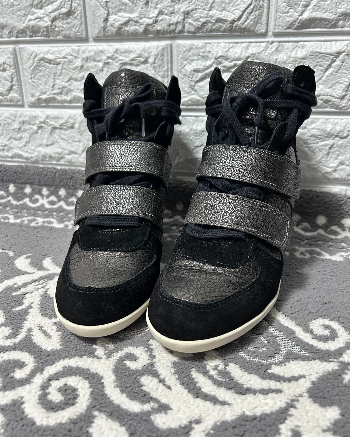 Ash 아쉬 메탈릭 히든 웨지 스니커즈 상품이미지2