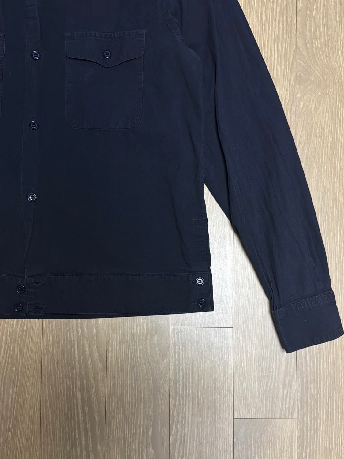 드리스반노튼 크롭 셔츠 자켓 상품이미지4