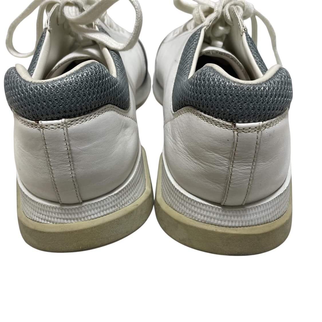 275~280) 프라다 레더 화이트 스니커즈 상품이미지4