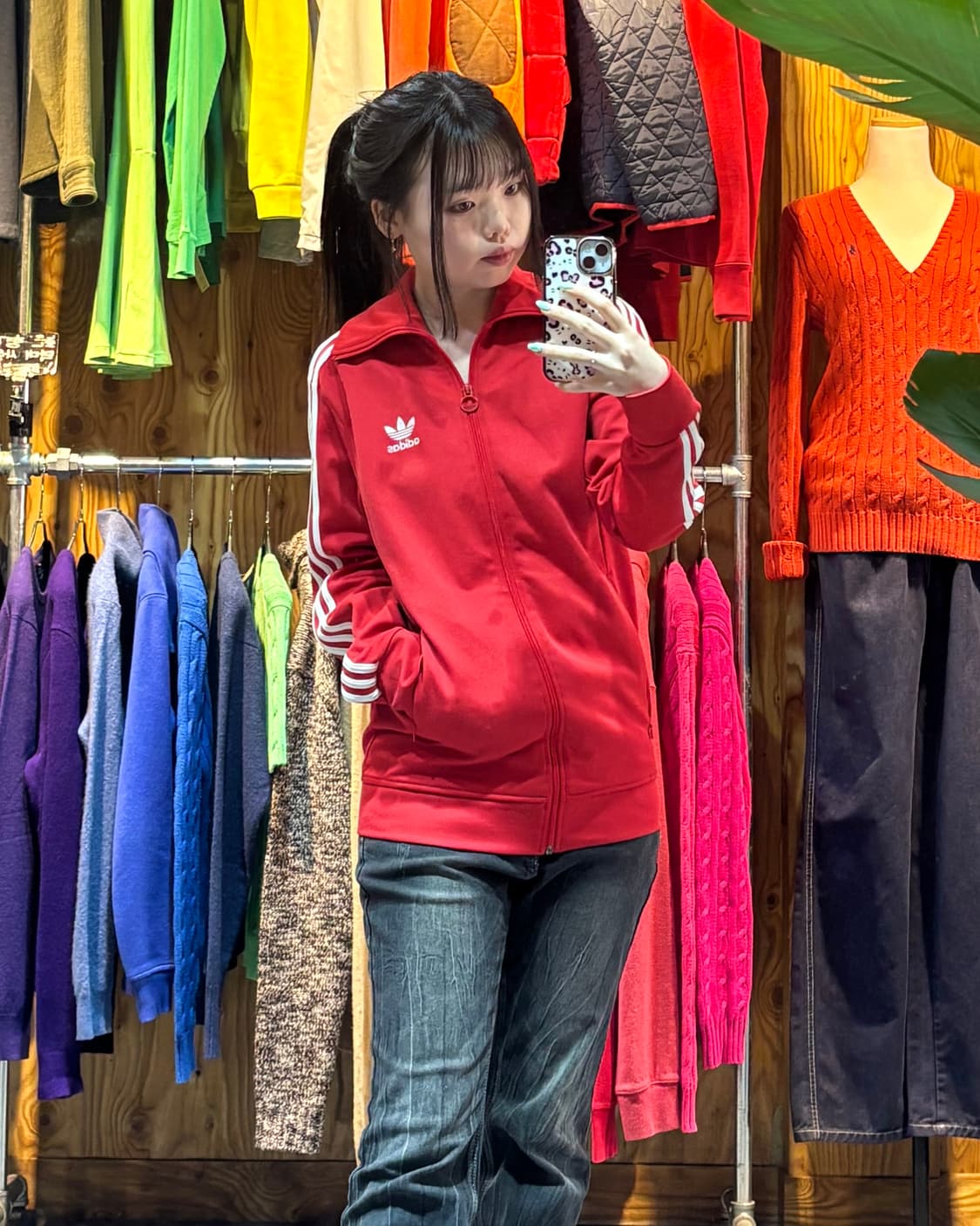 M 아디다스 유로파 레드 트랙탑  상품이미지1