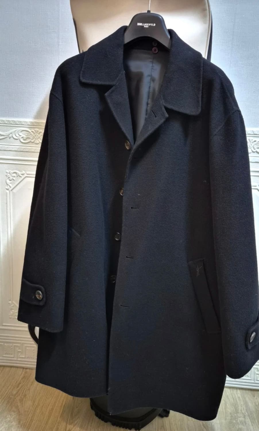 울90 입생로랑 코트 / 입생로랑 발마칸 코트 / 입생로랑 울코트 상품이미지1