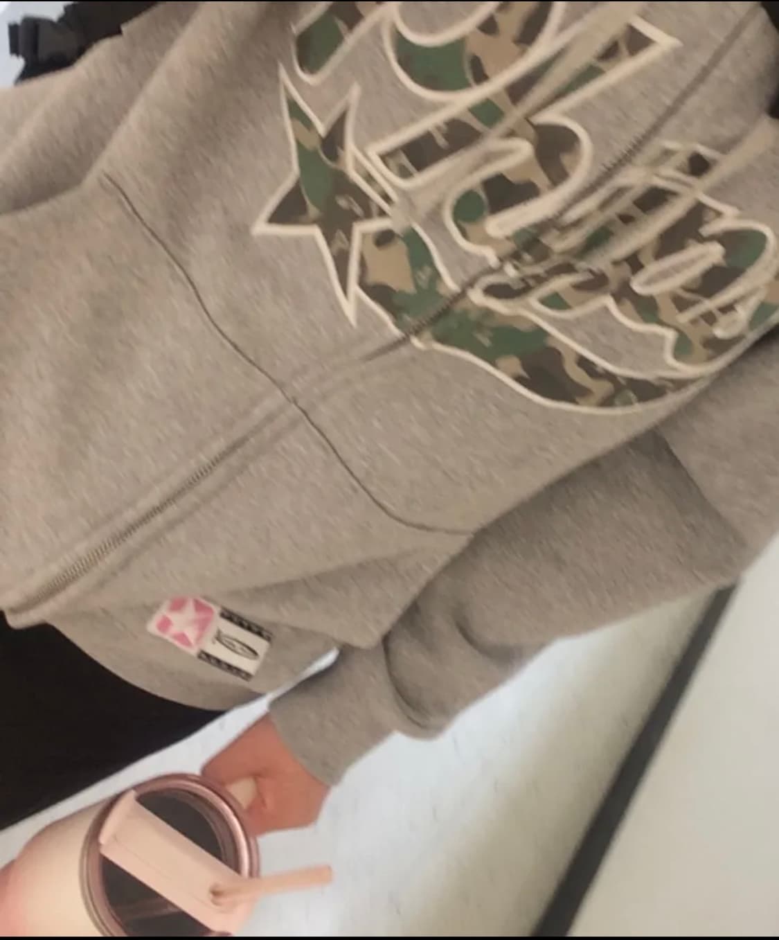 피지컬 디파트먼트 스타테일 카모 후드집업 상품이미지3