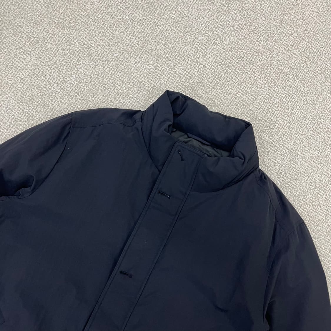 [110] 올젠 프리미엄 구스다운 패딩 파카 네이비 4128 상품이미지5