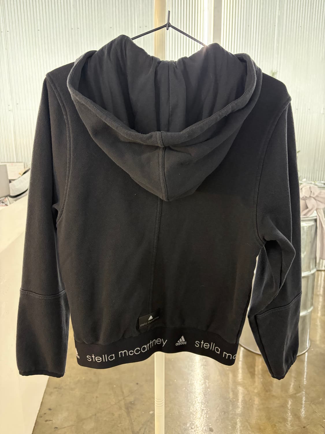 Adidas x Stella Mccartney hood zip up XS 상품이미지5