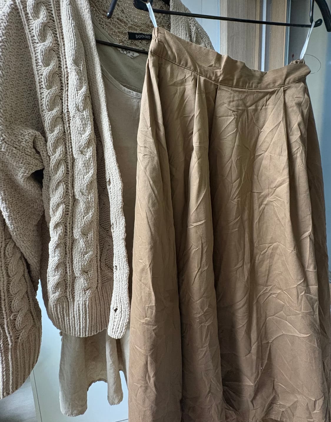 베이지 갈색 모리 상품이미지3