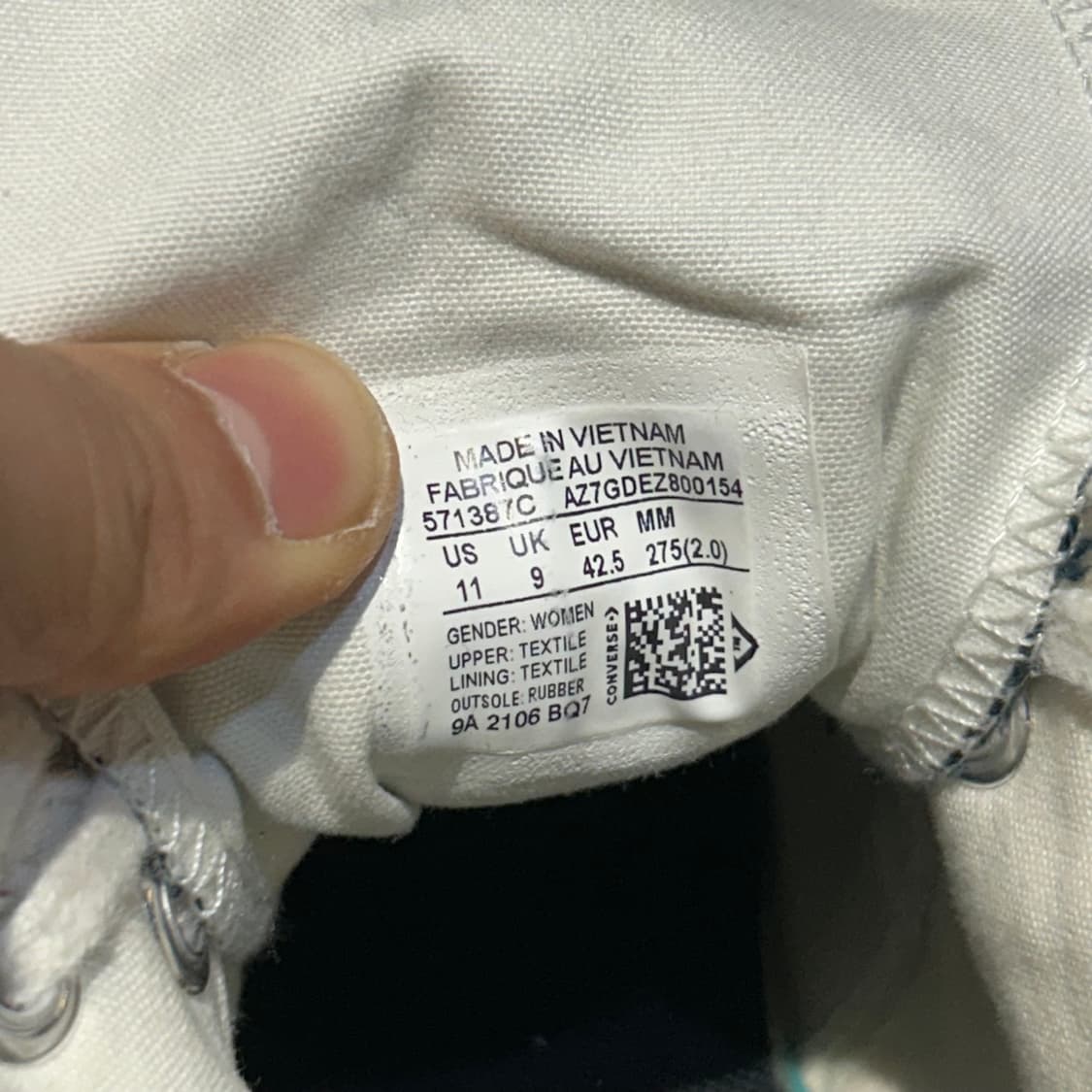 275) 컨버스 척테일러 척70 하이 블랙 스니커즈  상품이미지8