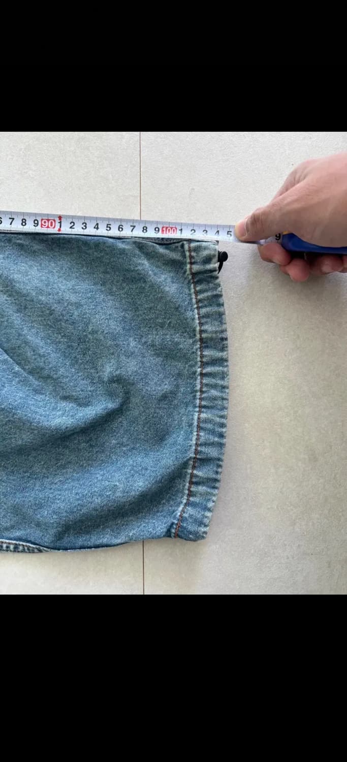 GU X 언더커버 데님 카고 팬츠(XL)  상품이미지9