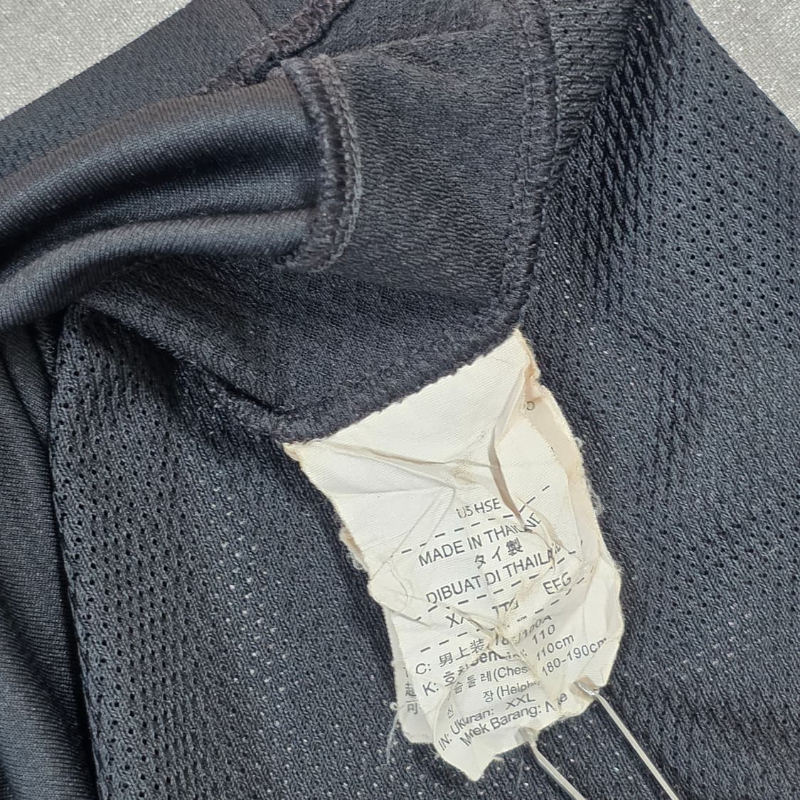 XXL 105  나이키 드라이핏 반팔티셔츠 블랙 형광 상품이미지3