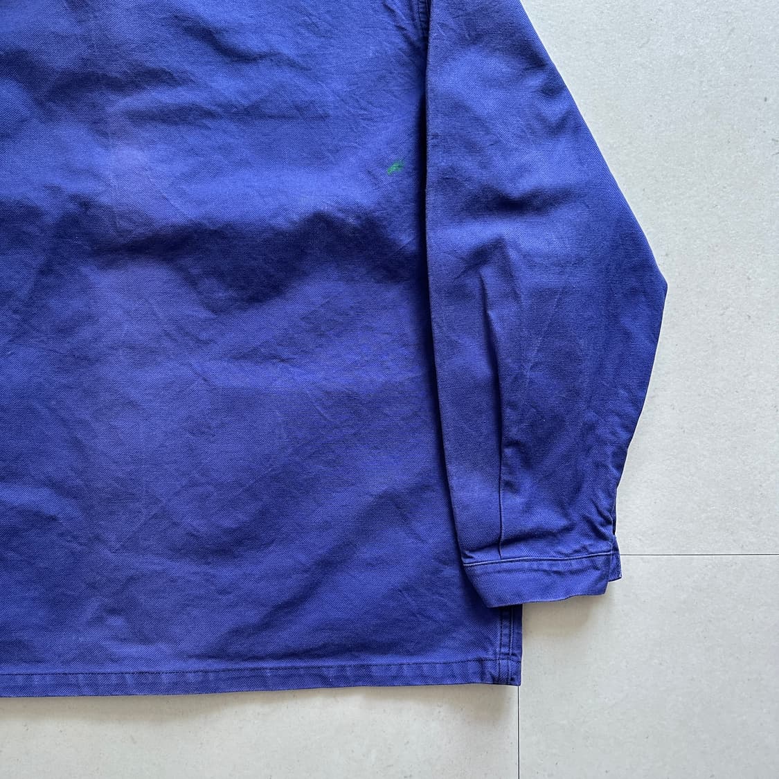 80s 프렌치 Barbe Bleue 페이디드 초어 워크 자켓 105 상품이미지8