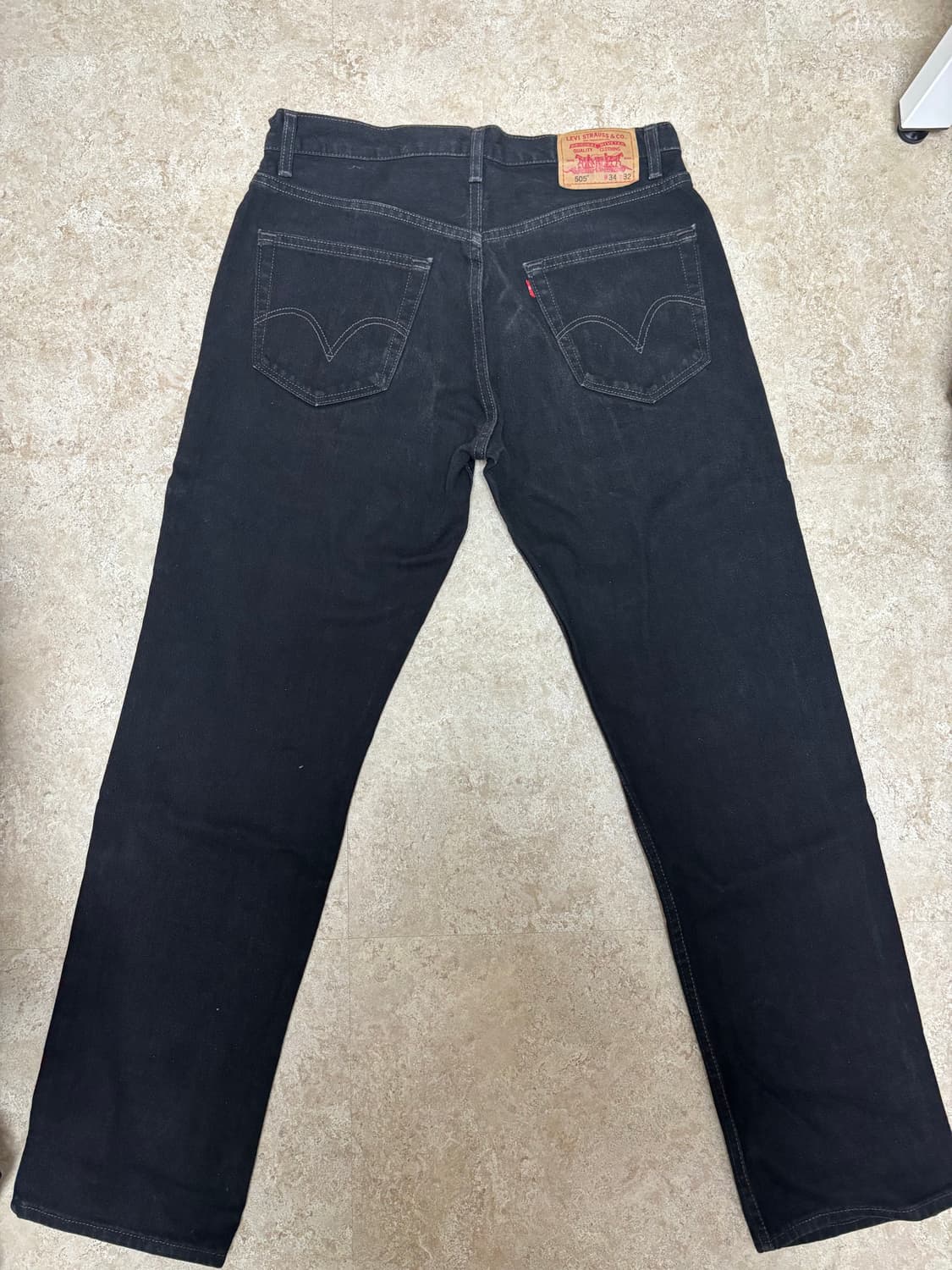 리바이스 흑청 34(505) 상품이미지2