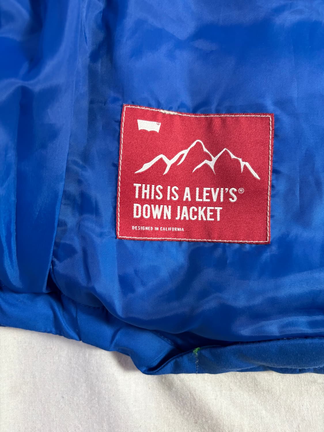 Levis 리바이스 다운 베스트 M 상품이미지6