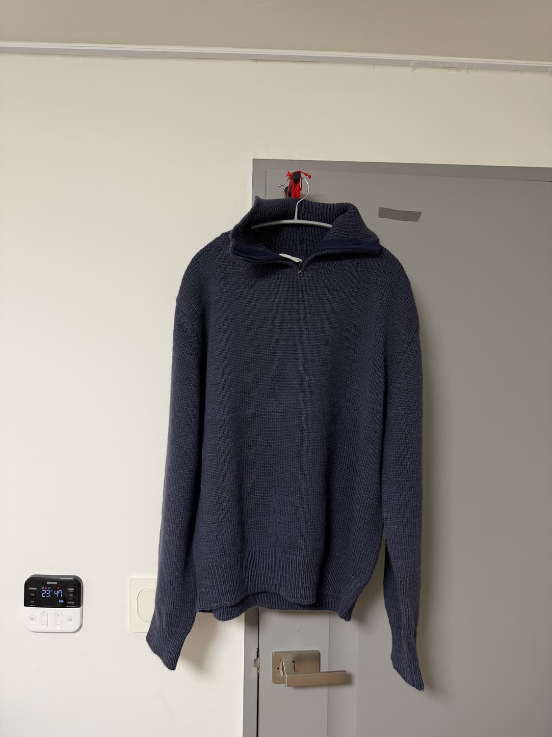 아모멘토 하프집업니트 L사이즈 상품이미지2