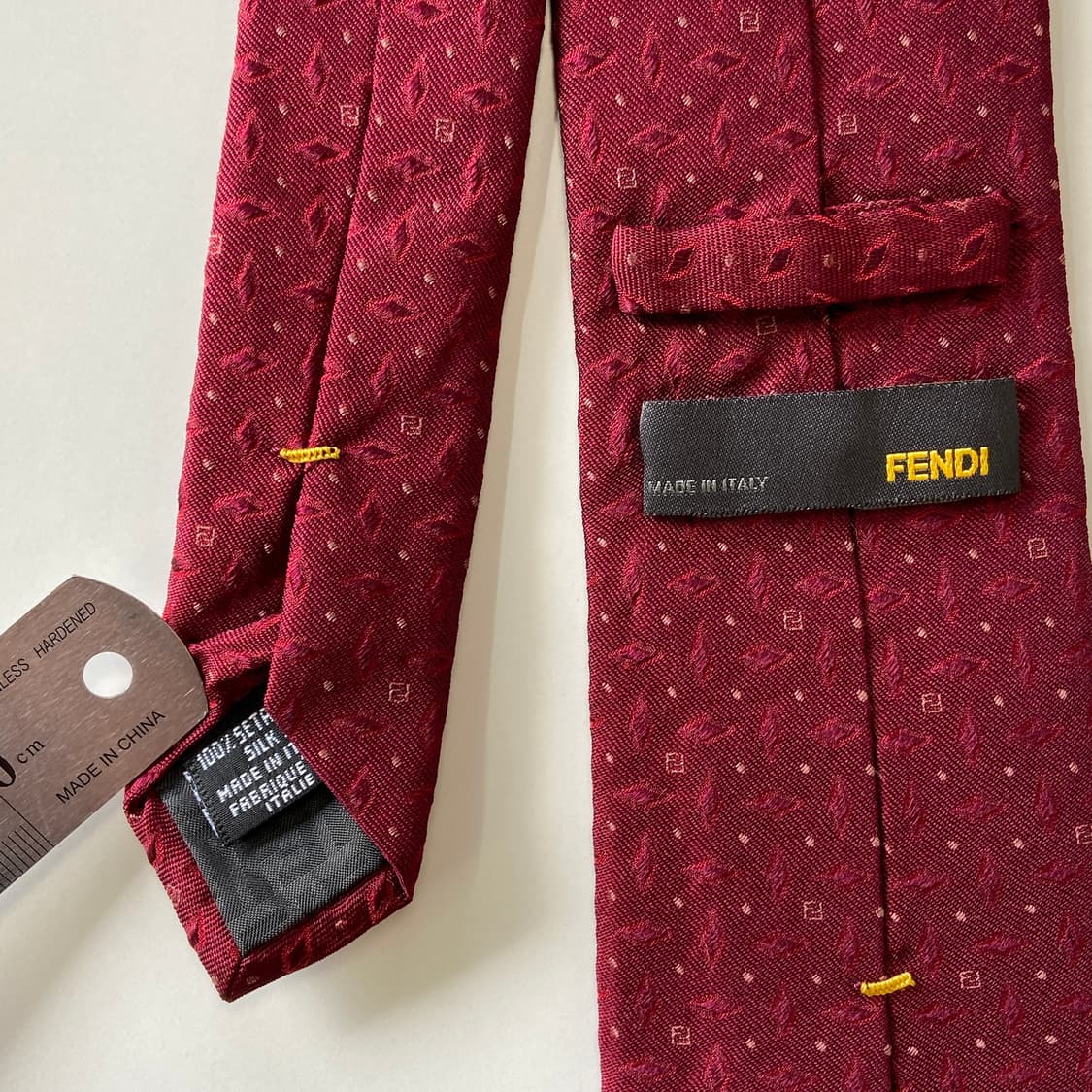 FENDI 펜디 FF모노그램 정품 명품넥타이7.8cm 상품이미지6