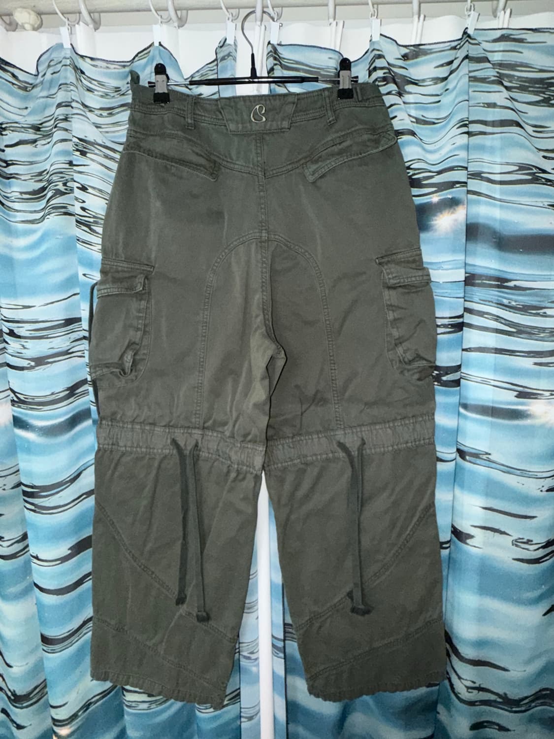 스마트어반유즈풀 코이세이오 워시드포켓팬츠 애쉬카키 1 상품이미지4