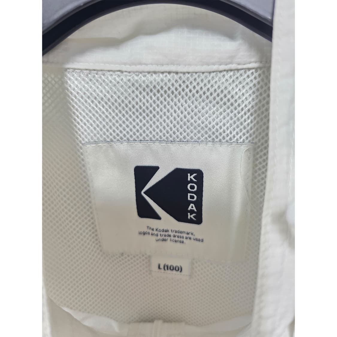 20s 코닥 바람막이 화이트 L  fea 상품이미지2