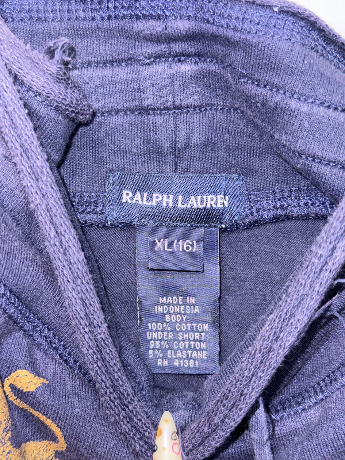 Ralph Lauren dark navy check cancan sk 상품이미지4