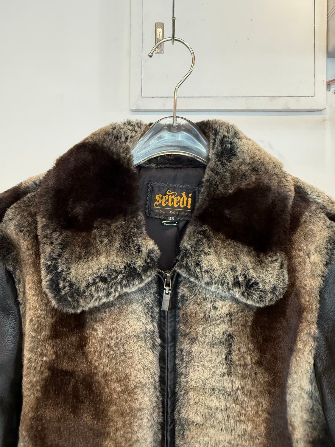 Seredi Mixed Leather & Fur Jacket  상품이미지3