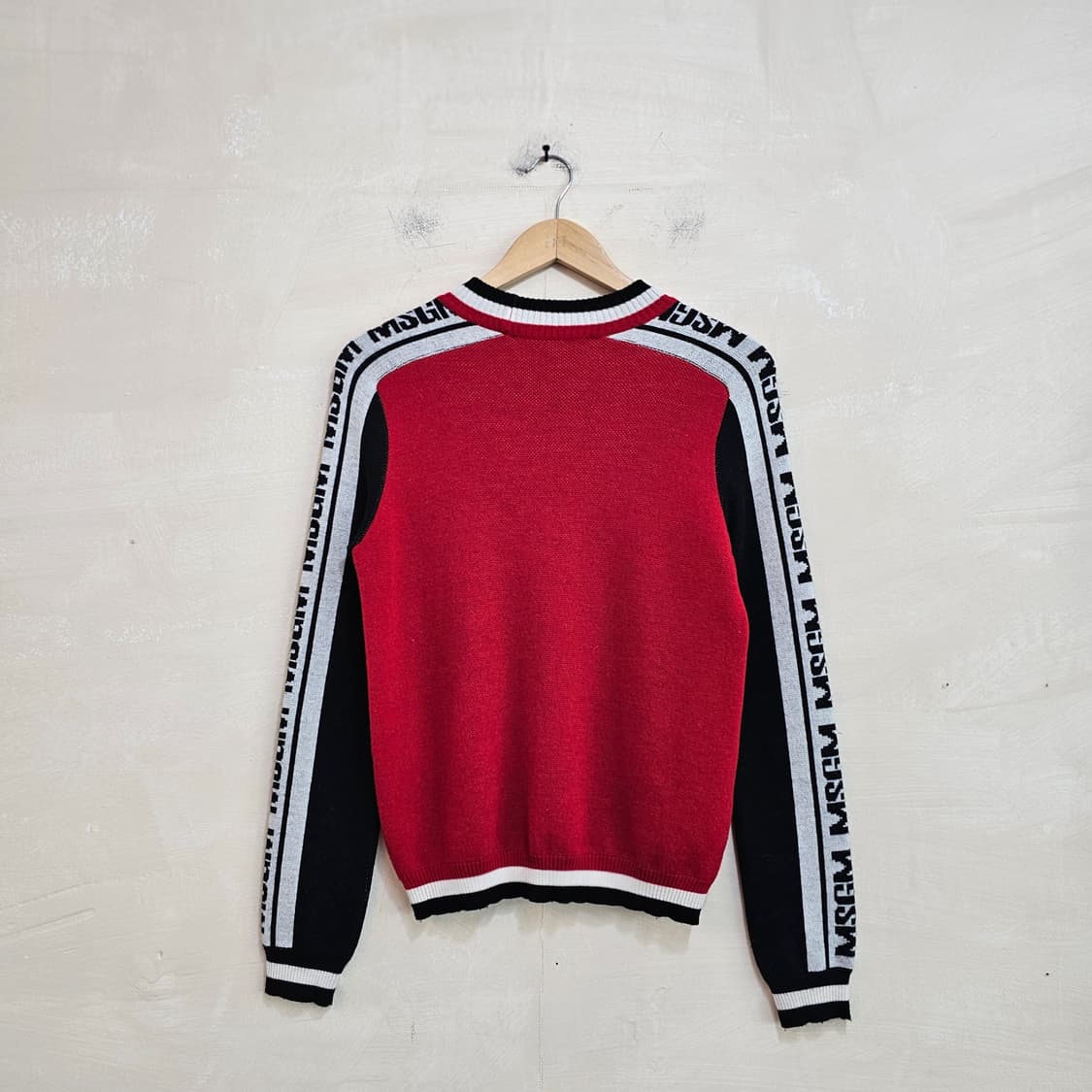 [MSGM] 엠에스지엠 울혼방 배색 니트 상품이미지6