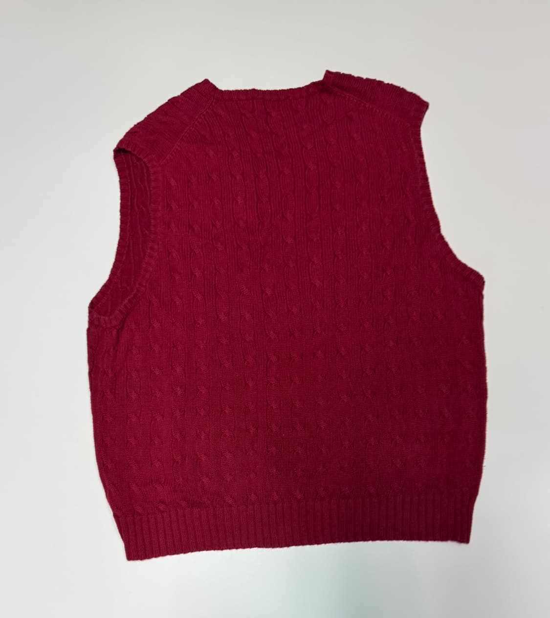 폴로 랄프로렌 빅 사이즈 코튼 니트 베스트 2XL 상품이미지2