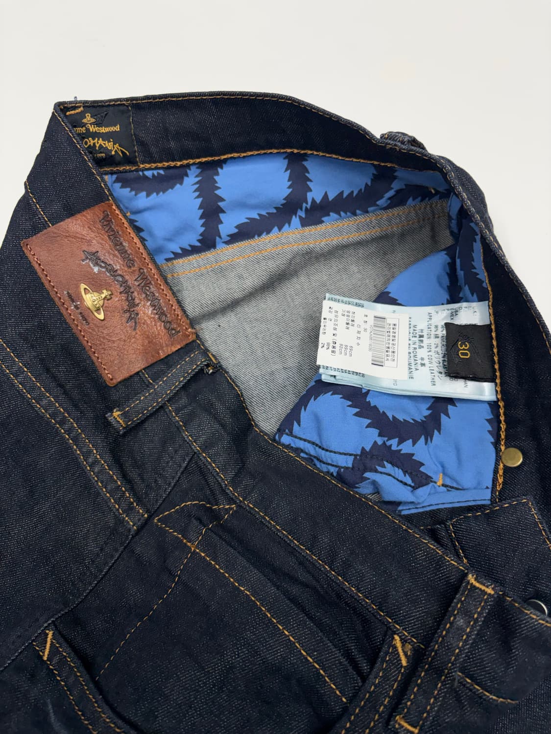 비비안 웨스트우드 데님팬츠 13s 상품이미지6