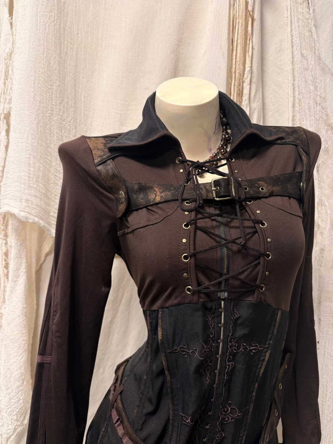 Ozz On Buckle Detail Long Dress 상품이미지2