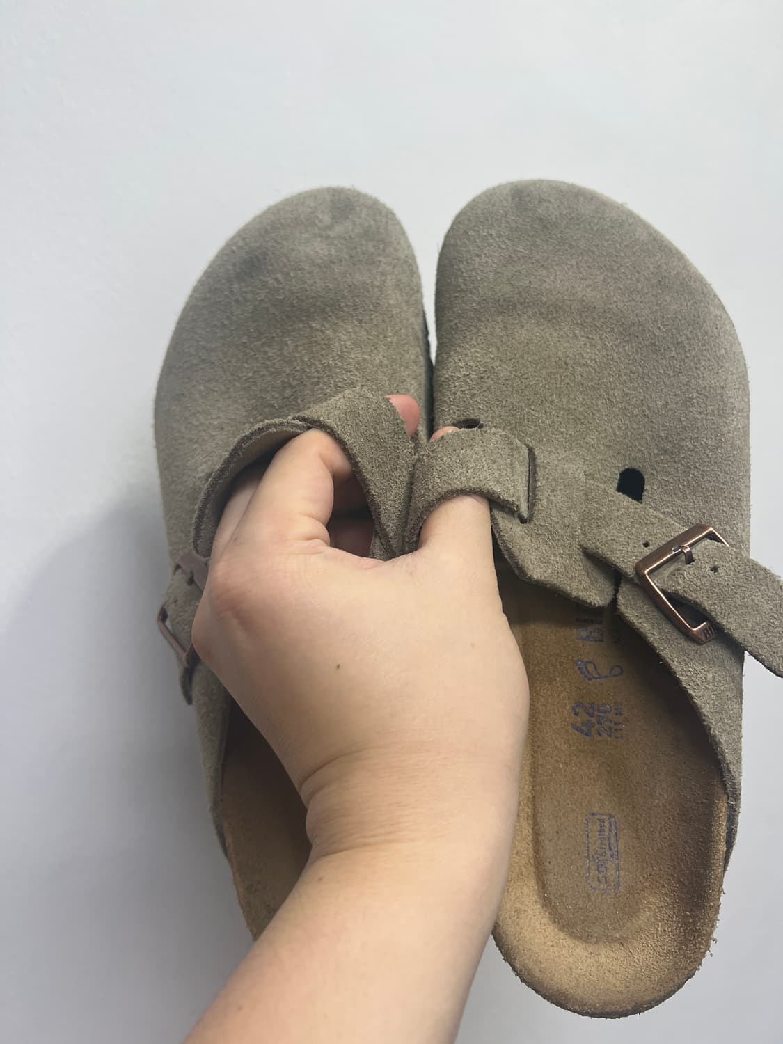 버켄스탁 보스턴 소프트 풋베드 토프 - 레귤러 상품이미지3