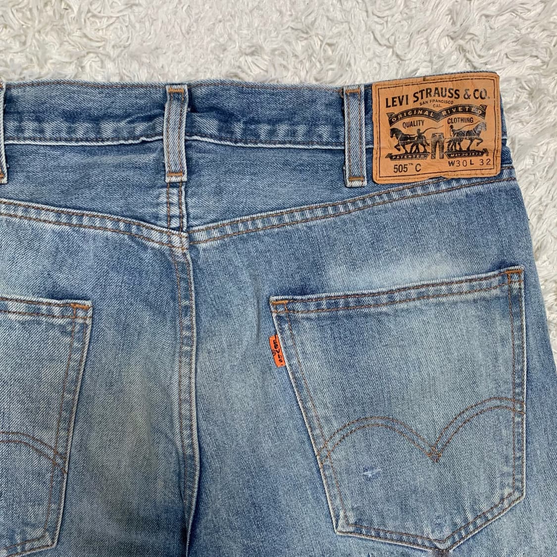 [31] 리바이스 505C 오렌지탭 커스텀 데님팬츠 29998-0002 상품이미지1