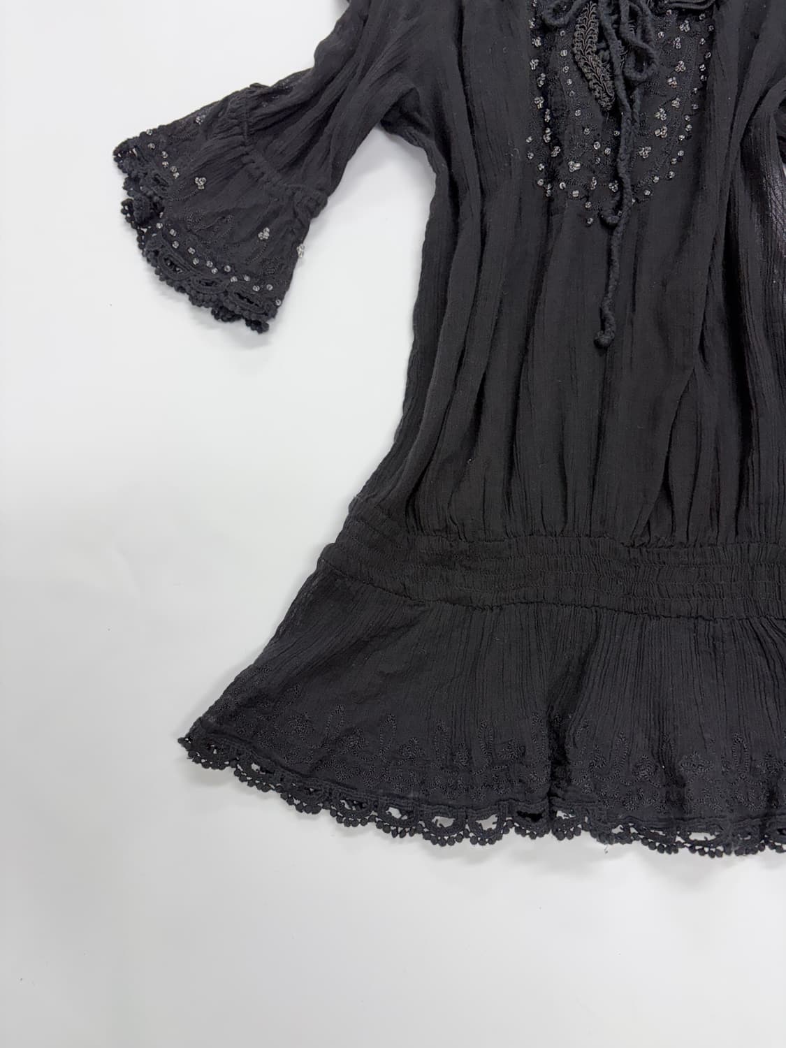 공겜여주 큐트 데일리고스 상의 도트 3피스 세트 상품이미지7