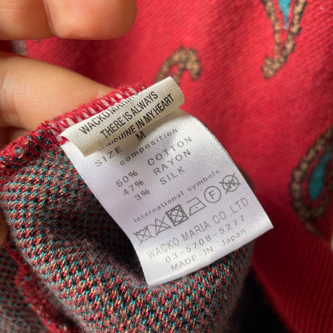 와코마리아 페이즐리 PK 티셔츠 상품이미지10